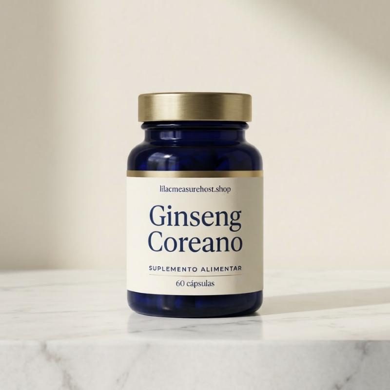 Fotografia do frasco Ginseng Coreano, 60 cápsulas